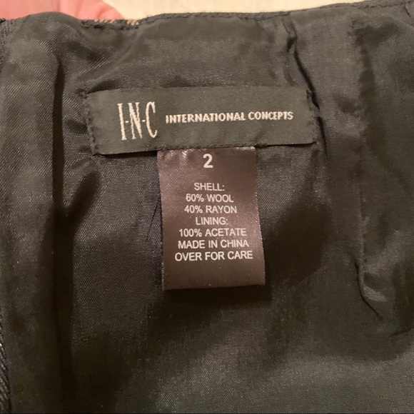 INC mini skirt size 2 - Picture 4 of 4